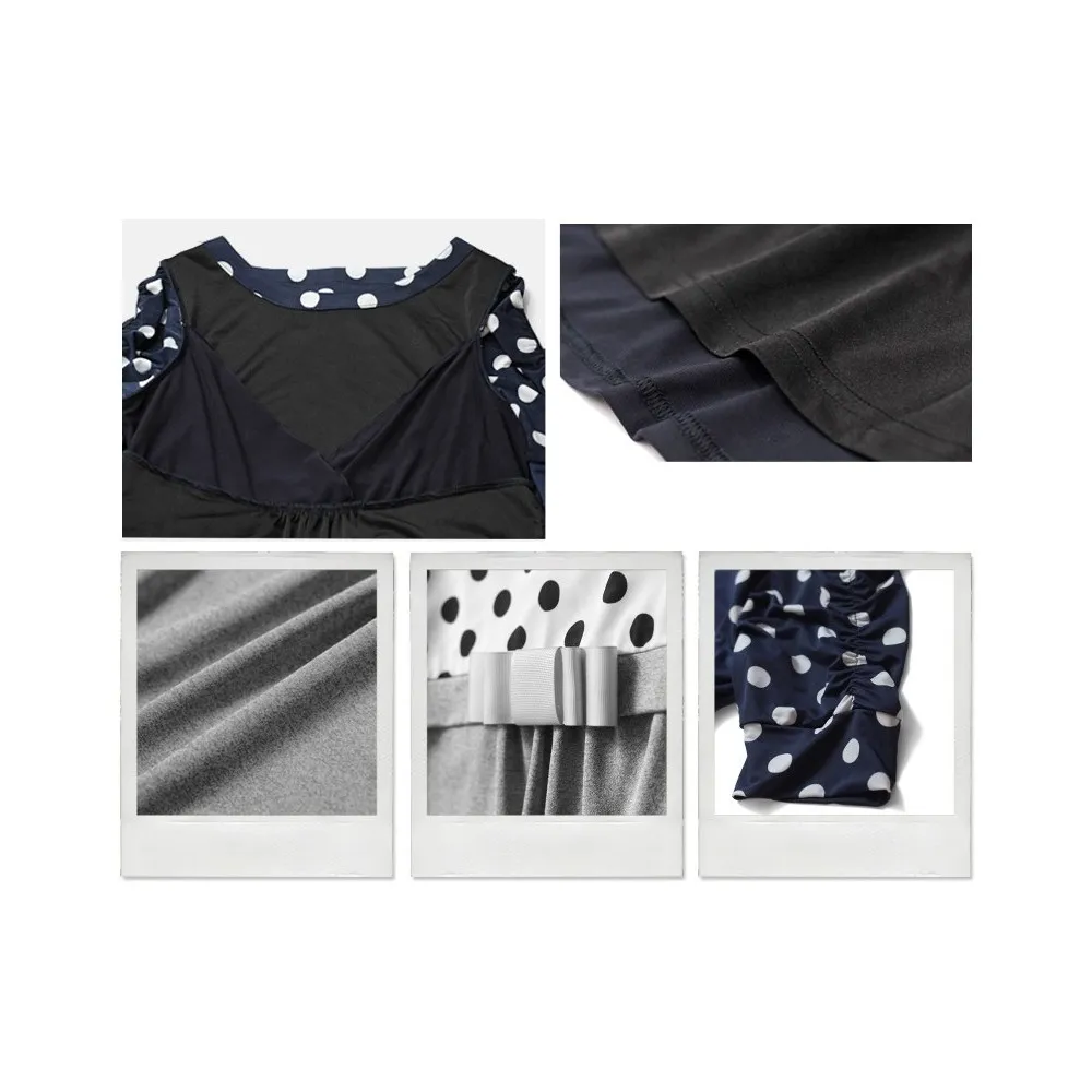 Vestito a Pois Premaman Allattamento