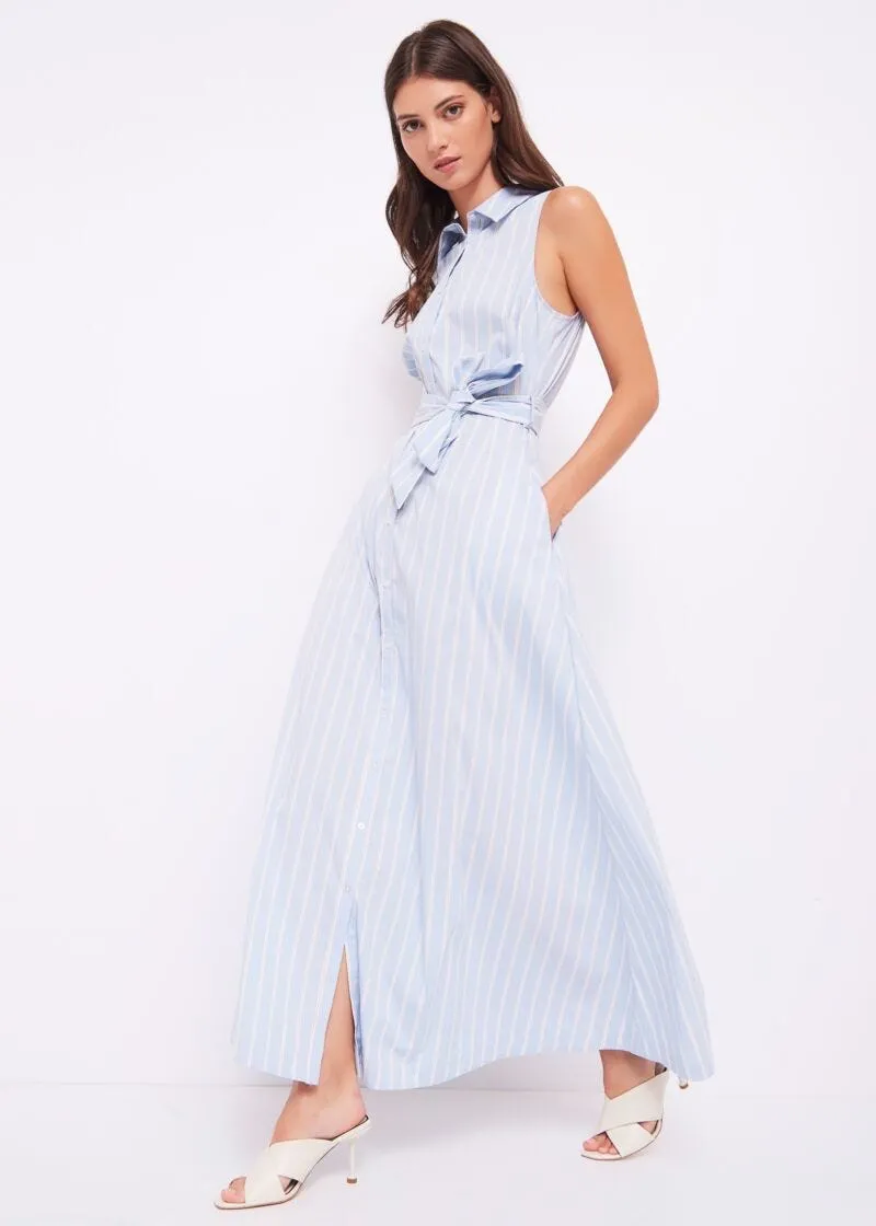 Vestito chemisier a righe