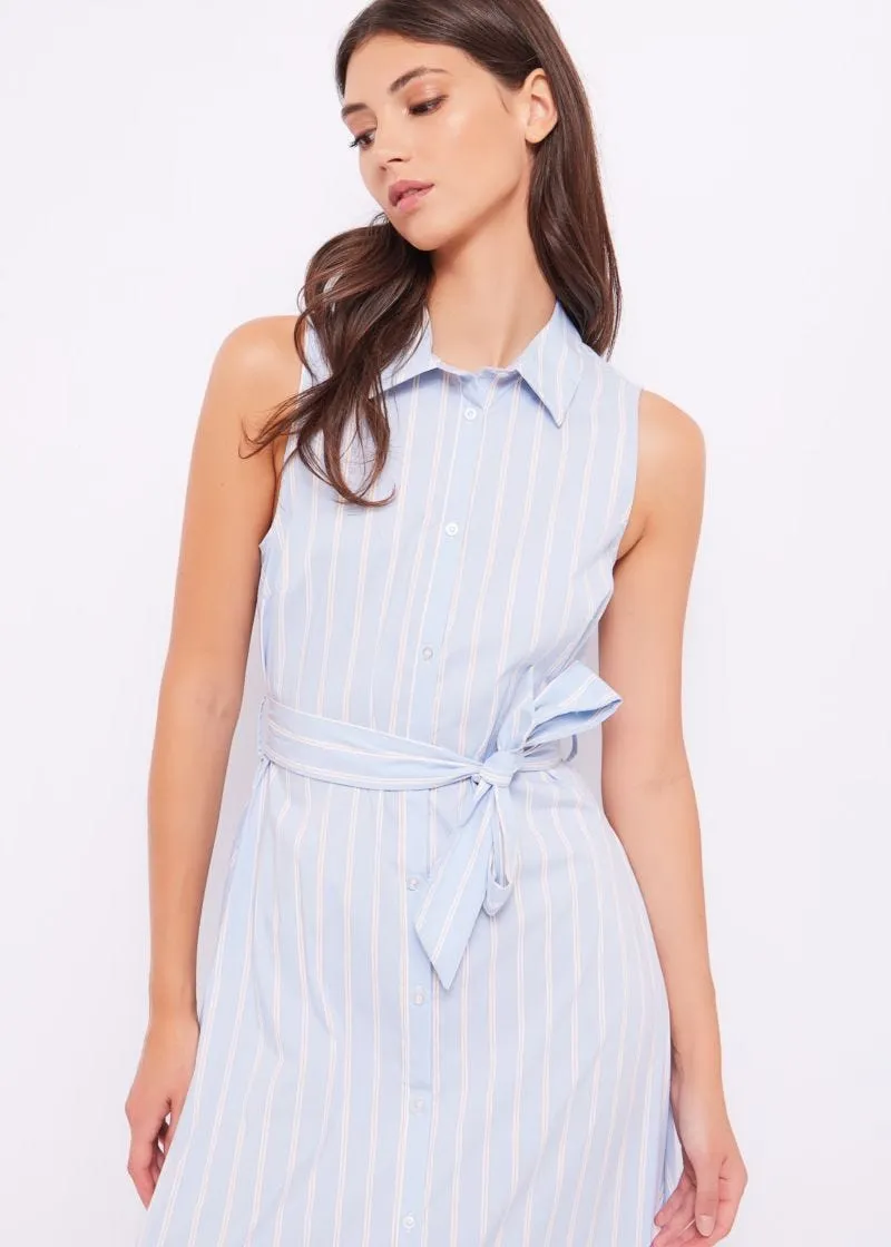 Vestito chemisier a righe