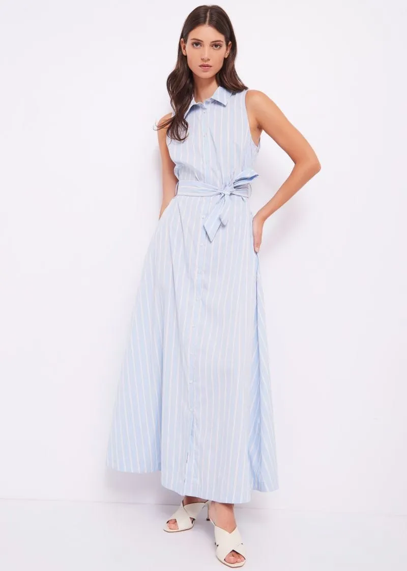Vestito chemisier a righe