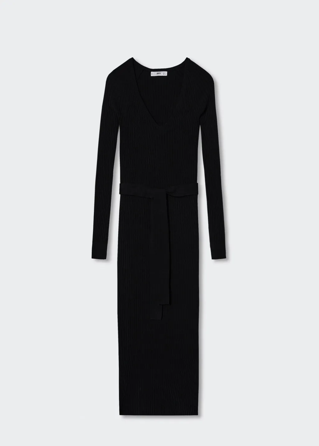 Vestito maglia fiocco
