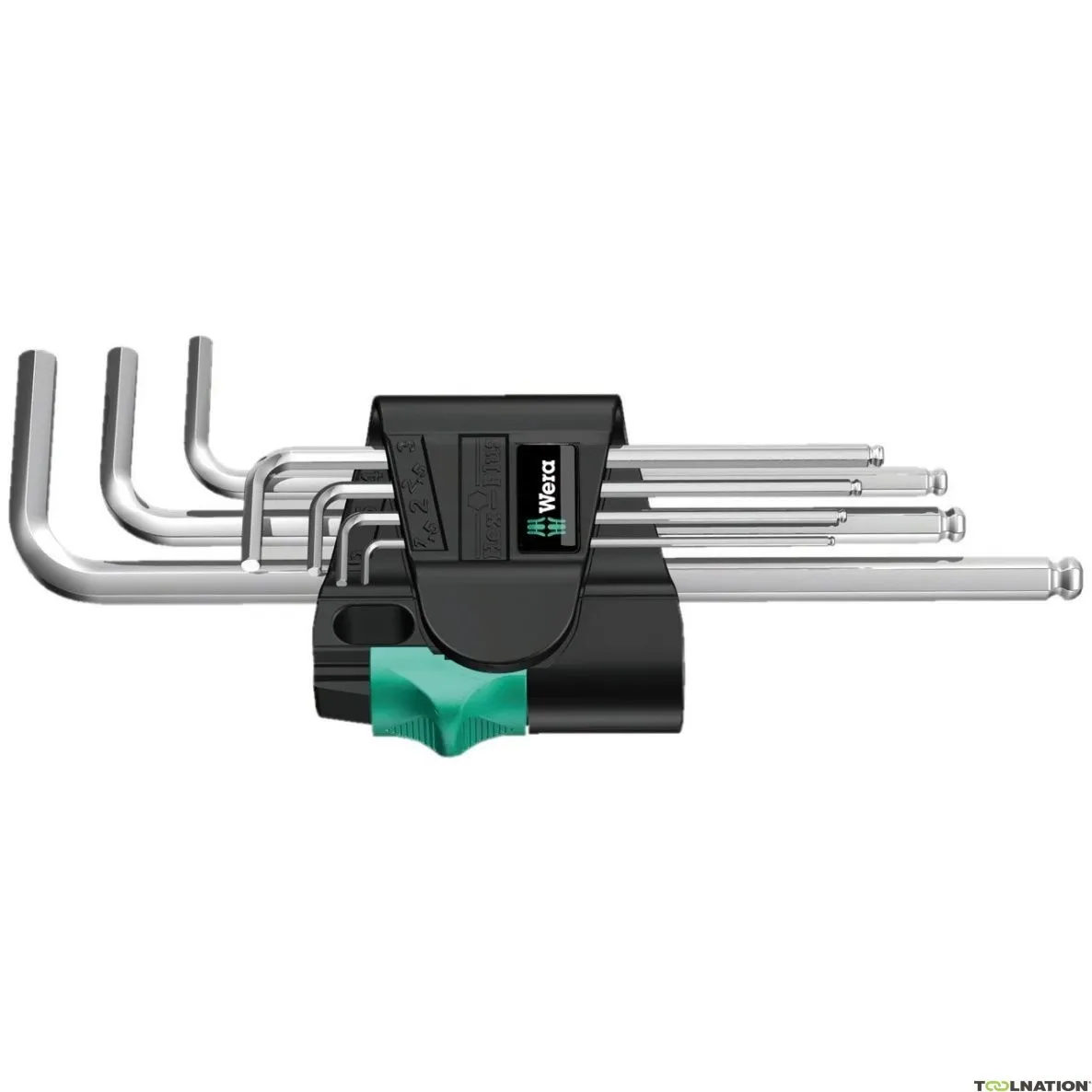 Wera 05022181001 950 PKL/7 SM N Set di chiavi metriche, cromate, 7 pezzi