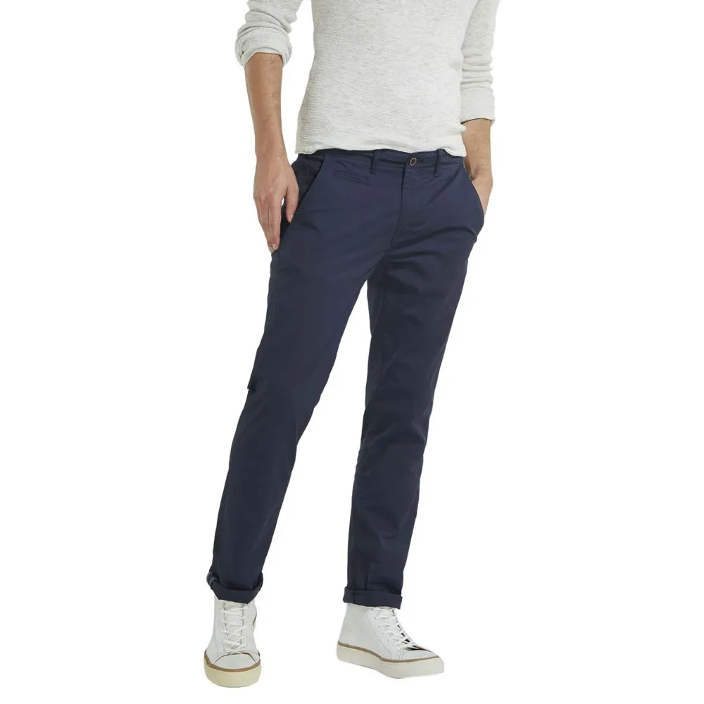 Wrangler pantaloni chino navy uomo