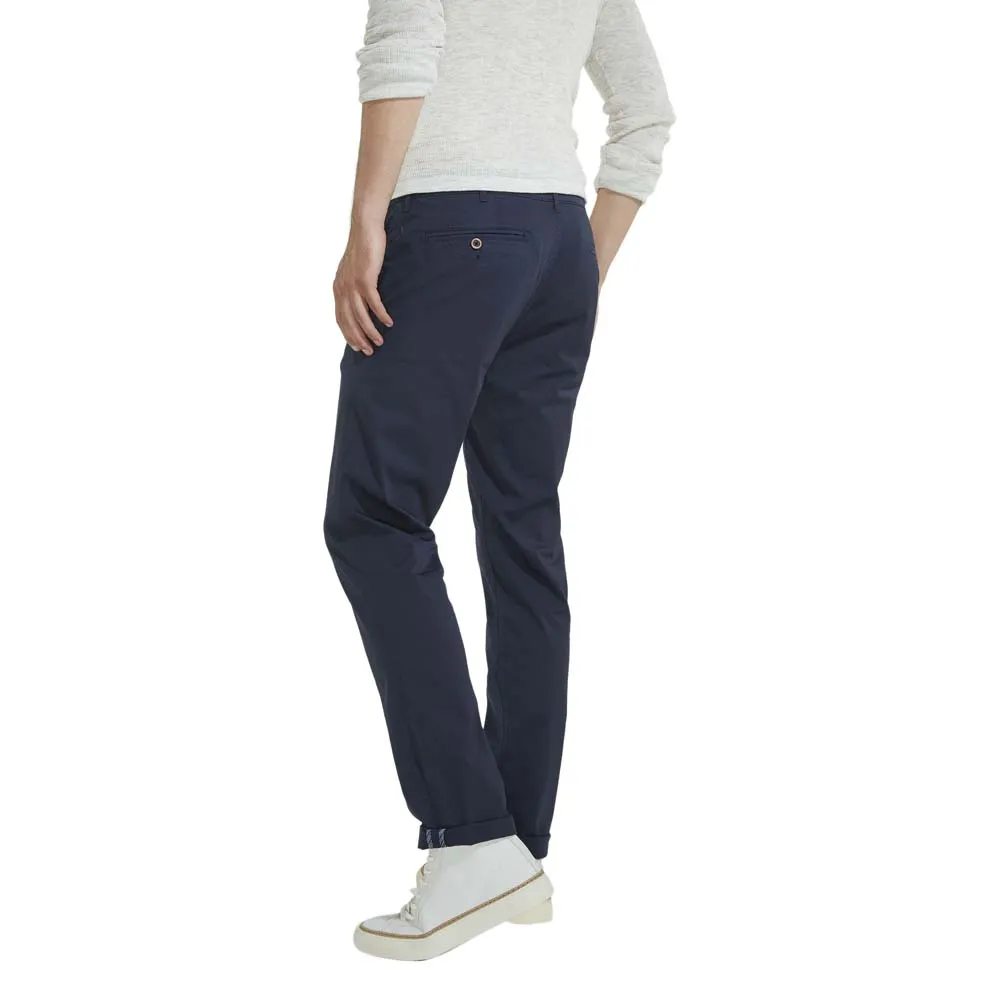 Wrangler pantaloni chino navy uomo