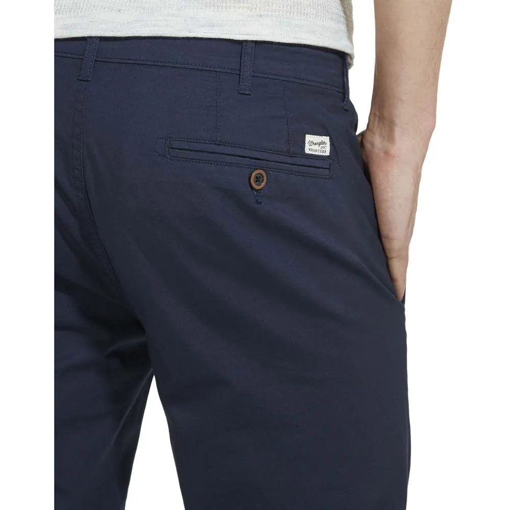 Wrangler pantaloni chino navy uomo